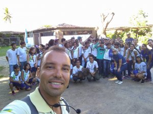 Passeio Pedagogico ao Projeto Mamiferos Aquaticos com Luiz Guia.. Escola Interacao