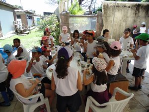 Escola Arco-Iris Projeto Mamiferos Aquaticos Salvador-BA