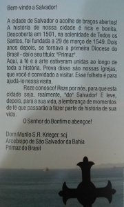 Turismo Religioso em Salvador Santuário de Mãe Rainha - Memorial Irmã Dulce - Igreja do Bomfim